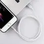 TUUBEE 5Pack[3/3/6/6/10FT] Nylon Braided Cell-Phone Charging Cable USB Fast Charging & Syncing Long Cord,iPhone Charger Compatible iPhone XS/Max/XR/X/8/8P/7/7P/6/iPad/iPod (Silver)