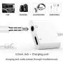 for iPhone Headphones Adapter, Lighting to 3.5mm Headphone Jack Adapter Dual Ports Dongle Charge Jack AUX Audio 3.5mm for iPhone 11/11 Pro/X/XS/XR/8/7, Support All iOS System for iPhone Headphones Adapter, Lighting to 3.5mm Headphone Jack Adapter Dual Ports Dongle Charge Jack AUX Audio 3.5mm for iPhone 11/11 Pro/X/XS/XR/8/7, Support All iOS System