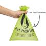 Whitejianpeak Dog Waste Bags, Extra Thick and Strong Poop Bag for Dog, Guaranteed Leak-Proof Easy Tear, Premium Lavender Scented Green Eco-Friendly, 15 Doggy Bags Per Roll, 9”x13” Whitejianpeak Dog Waste Bags, Extra Thick and Strong Poop Bag for Dog, Guaranteed Leak-Proof Easy Tear, Premium Lavender Scented Green Eco-Friendly, 15 Doggy Bags Per Roll, 9”x13”