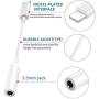 [Apple MFi Certified]Lightning to 3.5mm Headphones/Earbuds Jack Adapter for iPhone,Aux Cable Headphone Converter Accessories Compatible with iPhone11/Xs MAX/XR/X/8/8 P/7/ipad/iPod Support iOS 13-2Pack