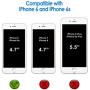 JETech Case for Apple iPhone 6 and iPhone 6s, Shock-Absorption Bumper Cover, Anti-Scratch Clear Back (Gold)