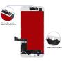 SZRSTH Compatible with iPhone 8 Plus Screen Replacement White 5.5 Inch LCD Display with 3D Touch Screen Digitizer Frame Display Full Assembly Include Full Free Repair Tool Kits+Screen Protector