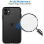 JETech Case for Apple iPhone 11 (2019), 6.1-Inch, Shockproof Bumper Cover, Anti-Scratch Clear Back, Black