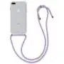 kwmobile Crossbody Case Compatible with Apple iPhone 7 Plus / 8 Plus - Clear Transparent TPU Cell Phone Cover with Neck Cord Lanyard Strap - Transparent/Light Blue kwmobile Crossbody Case Compatible with Apple iPhone 7 Plus / 8 Plus - Clear Transparent TPU Cell Phone Cover with Neck Cord Lanyard Strap - Transparent/Light Blue