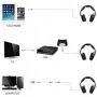 PS4 Gaming Headset with Mic Volume Control, SADES SA930 Stereo Headphone Compatible Mac PC Laptop Tablet Smartphone by AFUNTA-Black/Purple PS4 Gaming Headset with Mic Volume Control, SADES SA930 Stereo Headphone Compatible Mac PC Laptop Tablet Smartphone by AFUNTA-Black/Purple