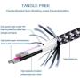 iPhone Charger,Aqualief Lightning Cable 3/3/3/6/6/10FT 6Pack Nylon Braided USB Charging Cable Compatible with iPhone 11/11 Pro Max/XS MAX/XR/XS/X/8/7/Plus/6S/iPad