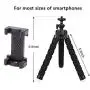 Premium Phone Tripod, Flexible Tripod Compatible with Phone/Android Samsung Mini Tripod Stand Holder for Camera Mobile Cell Phone Premium Phone Tripod, Flexible Tripod Compatible with Phone/Android Samsung Mini Tripod Stand Holder for Camera Mobile Cell Phone