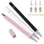 Stylus for iPad Pencil(3Psc), Lezgo 2 in 1 Universal Disc Stylus Touch Screen Pens for Touch Screens Apple/iPhone/Ipad pro/Mini/Air/Android/Surface All Capacitive Touch Screens-White/Black/Pink Stylus for iPad Pencil(3Psc), Lezgo 2 in 1 Universal Disc Stylus Touch Screen Pens for Touch Screens Apple/iPhone/Ipad pro/Mini/Air/Android/Surface All Capacitive Touch Screens-White/Black/Pink