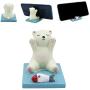 Amamcy Cute Bear Cell Phone Holder Stand, Smartphone Desk Holder for iPhone Xs/Max/XR/X/8/9 Plus/Google Pixel/Samsung Galaxy Note