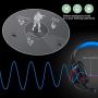 【Deep Bass】 Muzili Gaming Headset, 50mm Driver Units for 7.1 Surround Sound Stereo Hi-Fi for PC, PS4, Xbox One,Mobile Phone, Noise-Cancelling Headset with Mic, LED Lights, Soft Memory Earmuffs