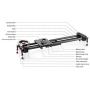 IFOOTAGE 31" Carbon Fiber Camera Slider Track Video Stabilizer Rail 6 Bearings Professional DSLR Camera DV Video Camcorder Film Photography, Load up to 15.5 pounds - Shark Slider S1(S1S)