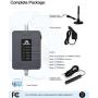 Cell Phone Signal Booster for Car, Truck, RV, SUV Vehicle- Full Band Repeater Kit for All U.S. Carriers and Networks - Verizon, AT&T, T-Mobile 2G 3G 4G LTE Voice and Data, Supports Multi Devices