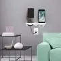 Wall Outlet Charging Shelf Power Perch Charging Station for Ipad Tablet,Cell Phone Stand Holder Wall Outlet Charging Tray