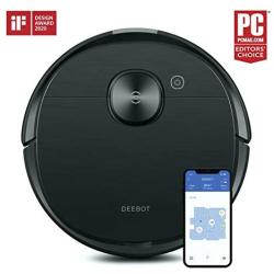 Ecovacs Deebot Ozmo T8 AIVI Robot Vacuum Cleaner & Mop with Smart Objection Recognition, Advanced Laser Mapping, Custom Clean Programming Options, High Efficiency Filter, 3+ Hours of Runtime