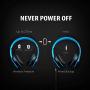 Wireless Headset with Mic, Foldable Bluetooth Headphone with 3.5mm Audio Jack, Built-in Noise Cancelling Microphone, Support for Plug-in Card, for PC, Phone(Black+Blue)