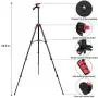 Tablet Tripod 53 inch iPad Tripod Aluminum Smartphone Tripod for iPhone iPad Pro Camera Mobile Phone Lightweight Travel Selfie Stand Tripod Black Tablet Tripod 53 inch iPad Tripod Aluminum Smartphone Tripod for iPhone iPad Pro Camera Mobile Phone Lightweight Travel Selfie Stand Tripod Black