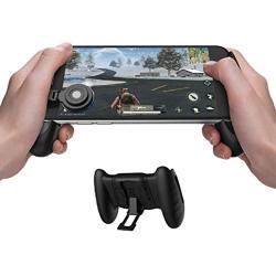 EIKdoulf02 Portable Mobile Phone Game Controller Gamepad Holder Gaming Trigger for PUBG - Black