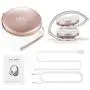 Bluetooth Headphones Wireless,MKay Girls Over Ear Headset V5.0 with Microphone, Foldable & Lightweight, Support Tf Card MP3 Mode and Fm Radio for Cellphones Laptop TV-Rose Gold