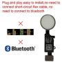 Afeax Compatible with Apple iPhone Home Button Main Key Flex Cable Replacement for iPhone 7/7 Plus and iPhone 8/iPhone 8 Plus (Silver) Version 4