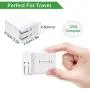 Wall Charger Fast Adapter,[ QC 3.0 + 2 USB ] Fast Wall Charger 3 Ports Tablet iPad Phone Fast Charger Adapter Quick Charge 3.0 Travel Plug Compatible Samsung, LG, HTC, iPhone More (1 Pack White)