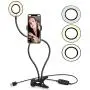 Live Bracket Fill Light,LNtech Selfie Ring Light and Cell Phone Holder Stand for Live Stream,Makeup,LED Camera Light Compatible iPhone Android Phone (Black) Live Bracket Fill Light,LNtech Selfie Ring Light and Cell Phone Holder Stand for Live Stream,Makeup,LED Camera Light Compatible iPhone Android Phone (Black)