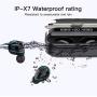 Wireless Earbuds, Bluetooth 5.1 Wireless Noise Cancelling Earbuds with LED Display Charging Case, Touch Control Wireless Headphone IPX7 Waterproof in-Ear Earphones with Built-in Mic for Sports,Work