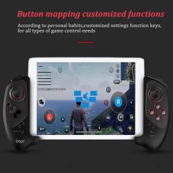 ipega-PG-9083S Mobile Gamepad Wireless 4.0 Bluetooth Controller Gamepad Joystick with 5-10 Inch Telescopic Holder Compatible IPhone8/XR/XS iOS Compatible Android Mobile Phone Tablet