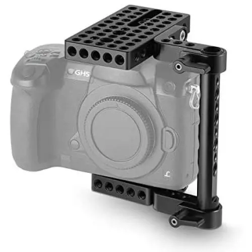 SMALLRIG Camera Cage for Small-Sized Cameras, for Panasonic GH5, GH4, GH3, for Sony A7II, A7SII, for Fujifilm X-T2, for Canon EOS series-1658 SMALLRIG Camera Cage for Small-Sized Cameras, for Panasonic GH5, GH4, GH3, for Sony A7II, A7SII, for Fujifilm X-T2, for Canon EOS series-1658