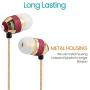 Sephia SP1050 Noise Isolating Earphones, Earbuds, in Ear Headphones, Strong Bass Driven Sound, Wired Earphone Compatible with iPhone, iPad, Tablets, Samsung, Sony, Huawei and Other Android Smartphones