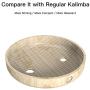 Kalimba 17 Key Thumb Piano-Cute Animal Wood Kalimba Integratedly Designed with Silicone Cover as Musical Instrument Gift for Kids and Girls (TK-C1-CT)