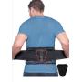 Beqo Back Brace for Lower Back Pain with Removable Lumbar Pad | Back Pain Relief Support Belt for Men & Women | Secure Fastener, Non-Slip Silicone Straps, Breathable Mesh, Adjustable Panels - Size L