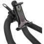 Sunny Health & Fitness Universal Mobile Phone and Tablet Clamp Mount Holder for Bikes, Ellipticals, Treadmills and Other Handlebar Fitness Equipment