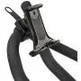 Sunny Health & Fitness Universal Mobile Phone and Tablet Clamp Mount Holder for Bikes, Ellipticals, Treadmills and Other Handlebar Fitness Equipment