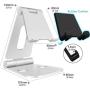 Tablet Stand Adjustable, Lamicall Tablet Holder Dock for Desk Kitchen, Compatible with iPad Pro 9.7, 10.5, Mini Air, Tab, Foldable Portable Switch Playstand