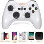 [MFi Certified] iOS Wireless Mobile Game Controller, Megadream Gampad Joystick Support for iPhone Xs, XR X, 8 Plus, 8, 7 Plus, 7 6S 6 5S 5, iPad, iPad Pro Air Mini, Apple TV - Direct Play