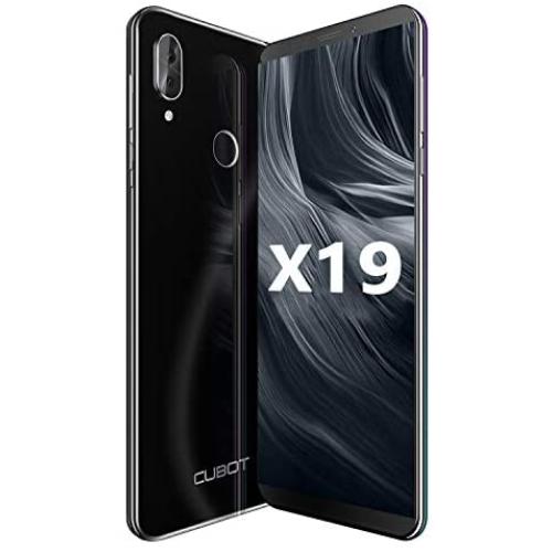 4G Unlocked Smartphone, CUBOT X19 Android 9.0 Phones Unlocked with 5.93 inch FHD Display, 4GB RAM+64GB ROM, 4000mAh Battery,16MP Camera, Fingerprint Sensor,Face ID-Black