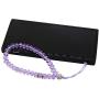 zdyCGTime Cell Phone Lanyard Strap Bling Crystal Beads Hand Wrist Lanyard Strap String for Cell Phone Camera Purse MP3 MP4 iPod PSP Keychain (2 Packs)(17cmBlack&Purple)