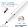 RICQD Stylus Pencil Compatible for Apple iPad with Palm Rejection, 2 in 1 Copper & Mesh Fine Tip, 5 Mins Auto-Off High Precision Pen for iPad 6th/7th, Pro 12.9 3rd/4th Gen, Air 3rd, Mini 5th, Pro 11