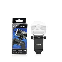 Haoponer Adjustable Mobile Phone Stand Clamp Holder Clip Mount Cradle Extendable with OTG Cable for Sony PlayStation 4 PS4 Game Controller for Samsung Galaxy Note 4 S5 S4 S6 HTC LG