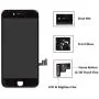 CLWHJ Premium Screen Replacement Compatible with iPhone 8 4.7 inch Full Assembly -LCD Touch Digitizer Display Glass Assembly with Tools, Fit Compatible with iPhone 8 (Black) CLWHJ Premium Screen Replacement Compatible with iPhone 8 4.7 inch Full Assembly -LCD Touch Digitizer Display Glass Assembly with Tools, Fit Compatible with iPhone 8 (Black)