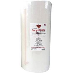 Cut Away Stabilizer White 2.0 oz 15 inch x 100 Yard Roll. SuperStable Embroidery Stabilizer Backing