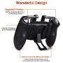 Qoosea Compatible with PUBG Mobile Controller Mobile Game Controller Sensitive Shoot and Aim Keys L1R1 Shooter Handle Grip Controller for Android IOS Joysticks PUBG Knives Out Rules of Survival