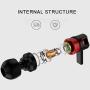 Docooler PTM Wired in-Ear Earphones Stereo Gaming Headset Headphones with in-line Control & Microphone for PSP iPhone iPad Android Smartphones Tablet PC Laptop