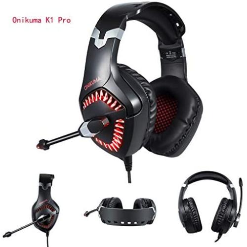 K1 Pro PS4 Game Headset Bass Gaming Headphones Earphones Casque for PC Mobile Phone One Tablet with Microphone#25