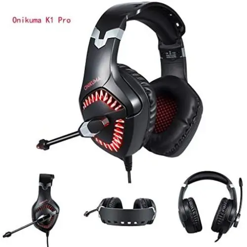 K1 Pro PS4 Game Headset Bass Gaming Headphones Earphones Casque for PC Mobile Phone One Tablet with Microphone#25 K1 Pro PS4 Game Headset Bass Gaming Headphones Earphones Casque for PC Mobile Phone One Tablet with Microphone#25