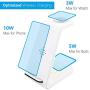 Intoval Wireless Charger, Wireless Charging Station for Samsung Galaxy Phone/Watch/Buds, Fit for S20/S10/S9/S8/Note 10/Note 9/Note 8, Active 2/Active 1/ Gear S3/ Gear Sport/Gear Fit 2, Galaxy Buds