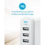 Anker 40W 4-Port USB Wall Charger with Foldable Plug, PowerPort 4 for iPhone 11/XS/XS Max/XR/X/8/7/6/Plus, iPad Pro/Air 2/Mini 4/3, Galaxy/Note/Edge, LG, Nexus, HTC, and More