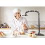 Arkon Pro Phone Stand for Live Streaming Baking Crafting Stamping and Art or Tutorial Videos Black Retail - HD8RV29