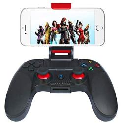 TOONEV Wireless Bluetooth Game Controller Gamepad Joystick for Android iOS iPhone iPod iPad Mobile Phone Tablet (8718) (Renewed)