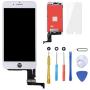 Brinonac Screen Replacement for iPhone 8 Plus 5.5 inch LCD Digitizer Touch Screen LCD Replacement Screen Frame Assembly Full Set with Tools and Screen Protector (White)